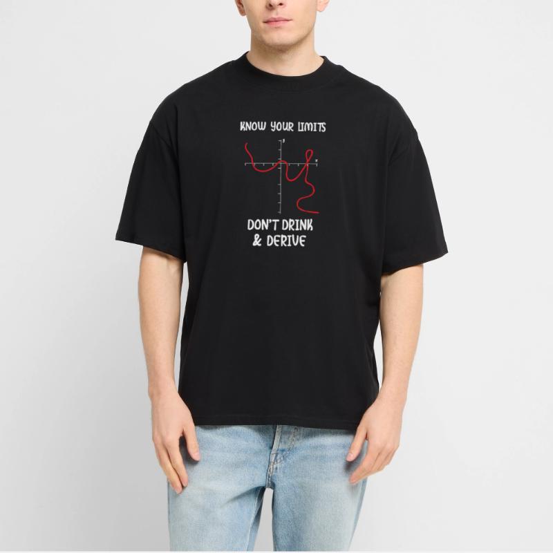 Math Math Math Teacher Mathematician Stanley/Stella Oversized Unisex Organic T-shirt Blaster 2.0