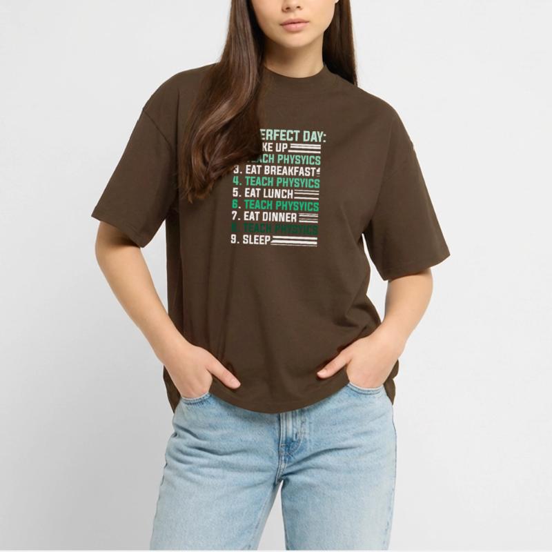 Physics Physicist Physics Student Physics Teacher Stanley/Stella Oversized Unisex Organic T-shirt Blaster 2.0