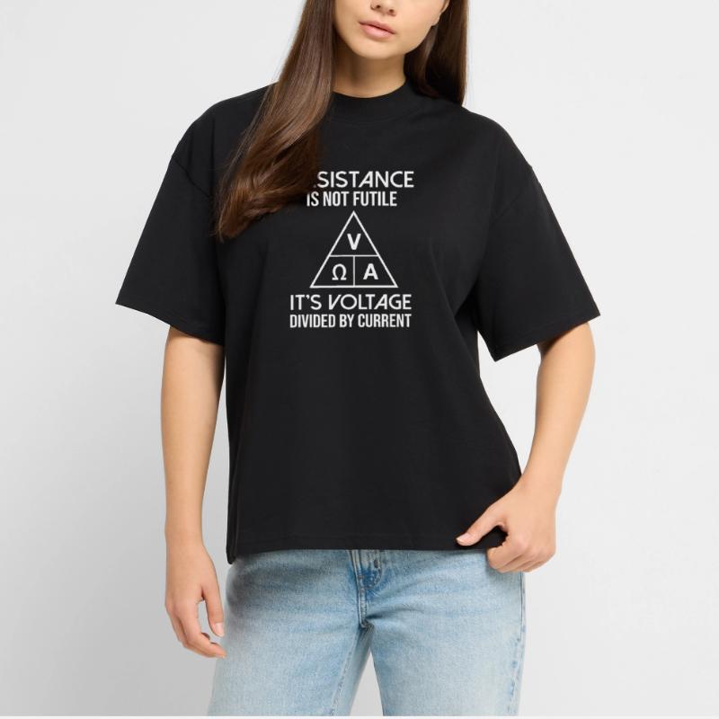 Physics Physicist Physics Student Physics Teacher Stanley/Stella Oversized Unisex Organic T-shirt Blaster 2.0