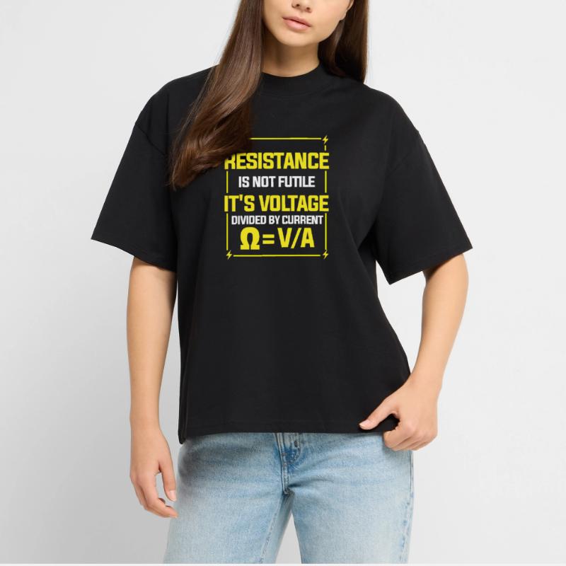 Physics Physicist Physics Student Physics Teacher Stanley/Stella Oversized Unisex Organic T-shirt Blaster 2.0