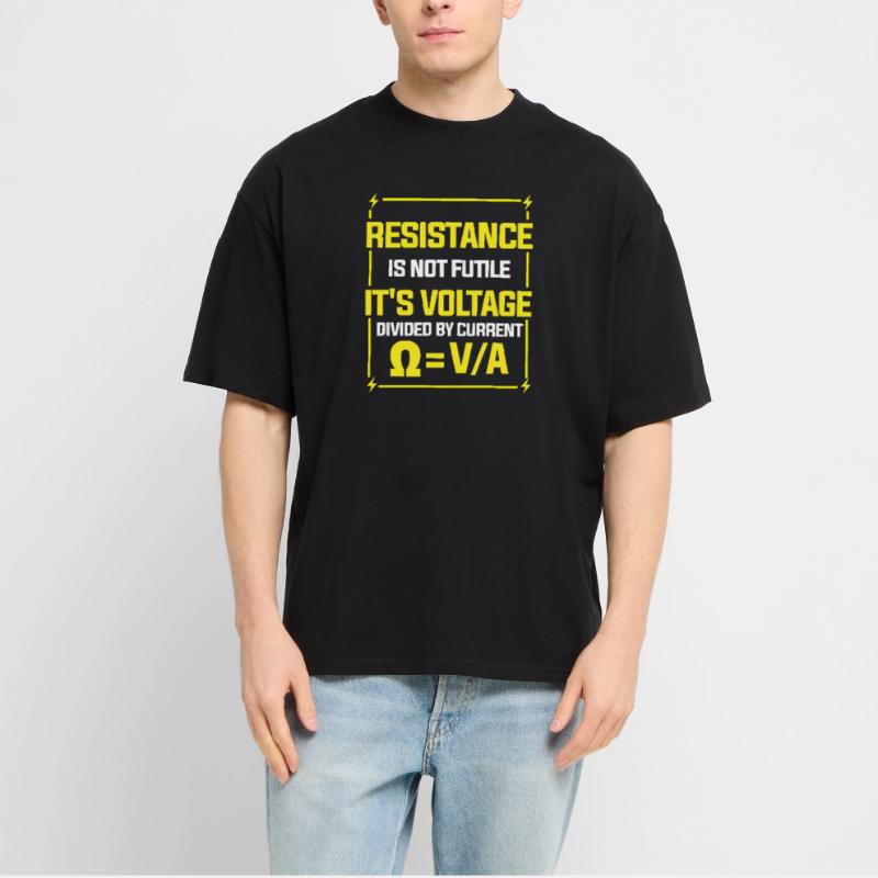 Physics Physicist Physics Student Physics Teacher Stanley/Stella Oversized Unisex Organic T-shirt Blaster 2.0