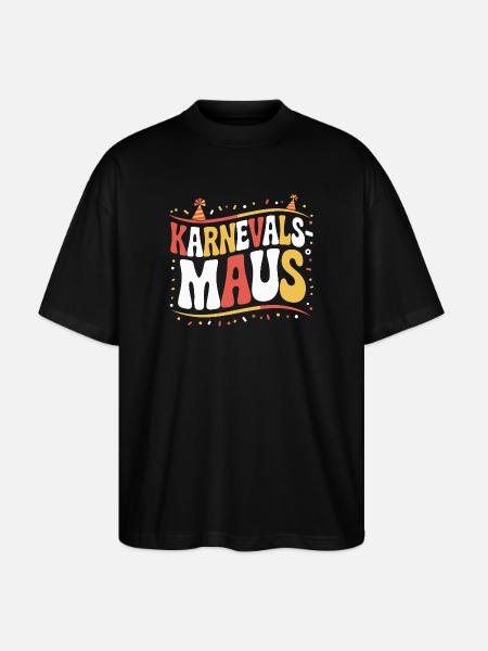 Carnival Mouse Cologne Carnival Mouse - Stanley/Stella Oversized Unisex Organic T-shirt Blaster 2.0 - black
