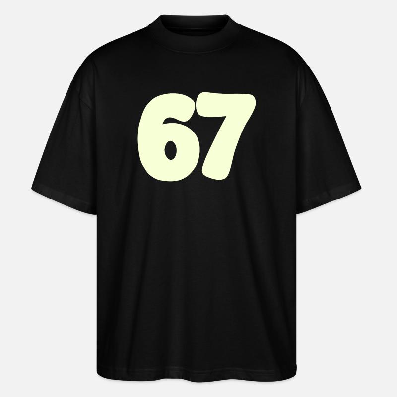 67 - Stanley/Stella Oversized Unisex Bio T-Shirt Blaster 2.0 - Schwarz