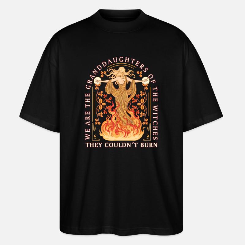 Déclaration féministe Nous sommes les petites-filles - T-shirt bio Blaster 2.0 coupe oversize Stanley/Stella Unisexe - noir