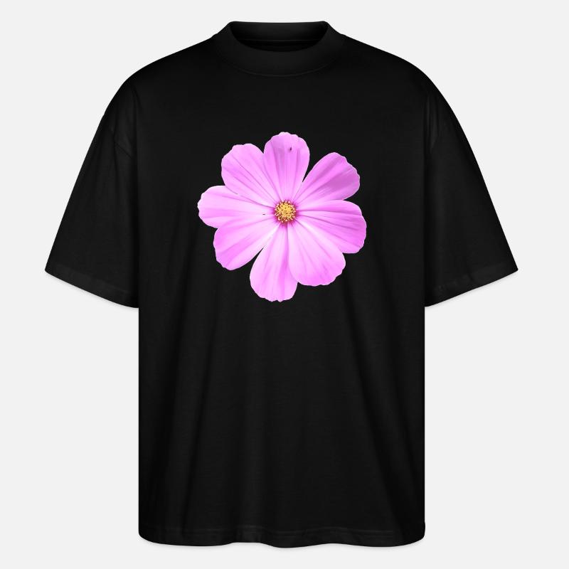 Blume - Stanley/Stella Oversized Unisex Bio T-Shirt Blaster 2.0 - Schwarz