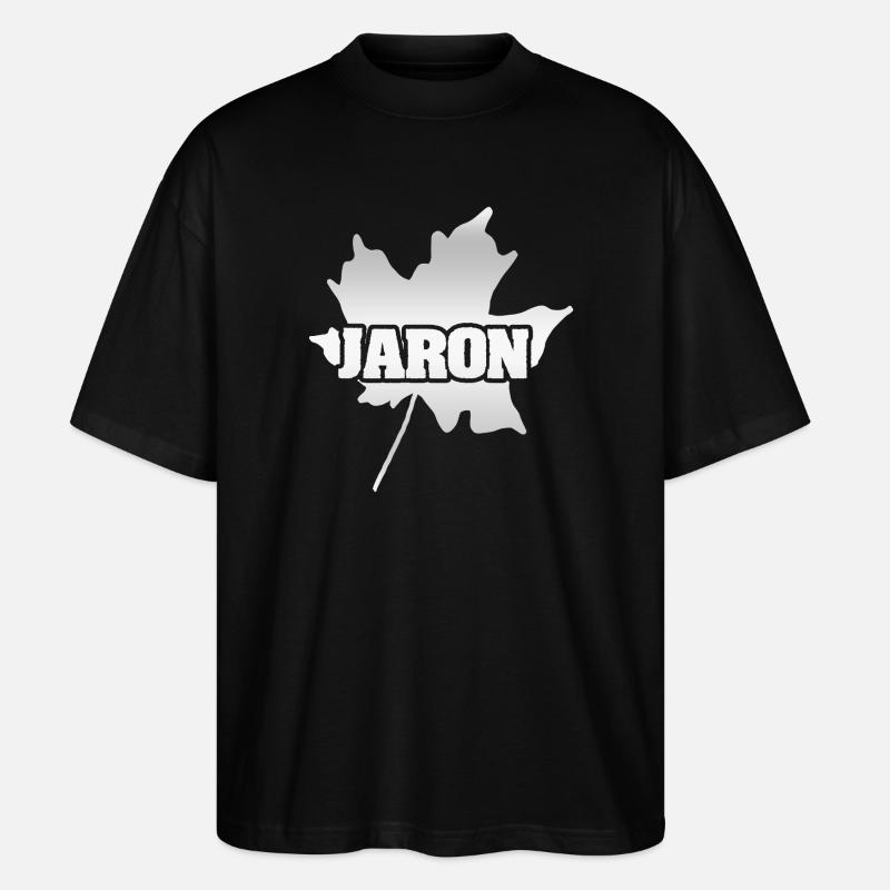 Jaron Jaron - Stanley/Stella Oversized Unisex Bio T-Shirt Blaster 2.0 - Schwarz