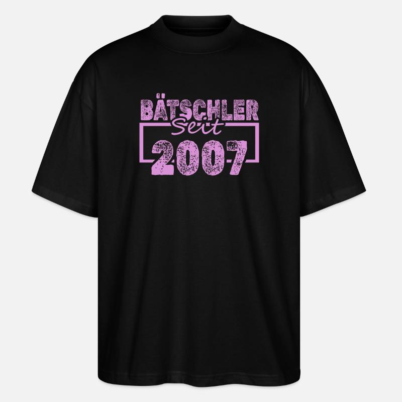 Funny 200 - Stanley/Stella Oversized Unisex Organic T-shirt Blaster 2.0 - black