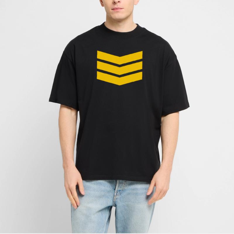 Chevron Stack Bold Pattern Stanley/Stella Oversized Unisex Organic T-shirt Blaster 2.0