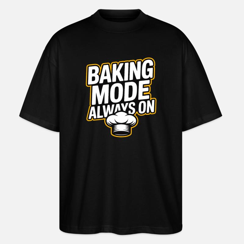 Mode de cuisson toujours activé - T-shirt bio Blaster 2.0 coupe oversize Stanley/Stella Unisexe - noir