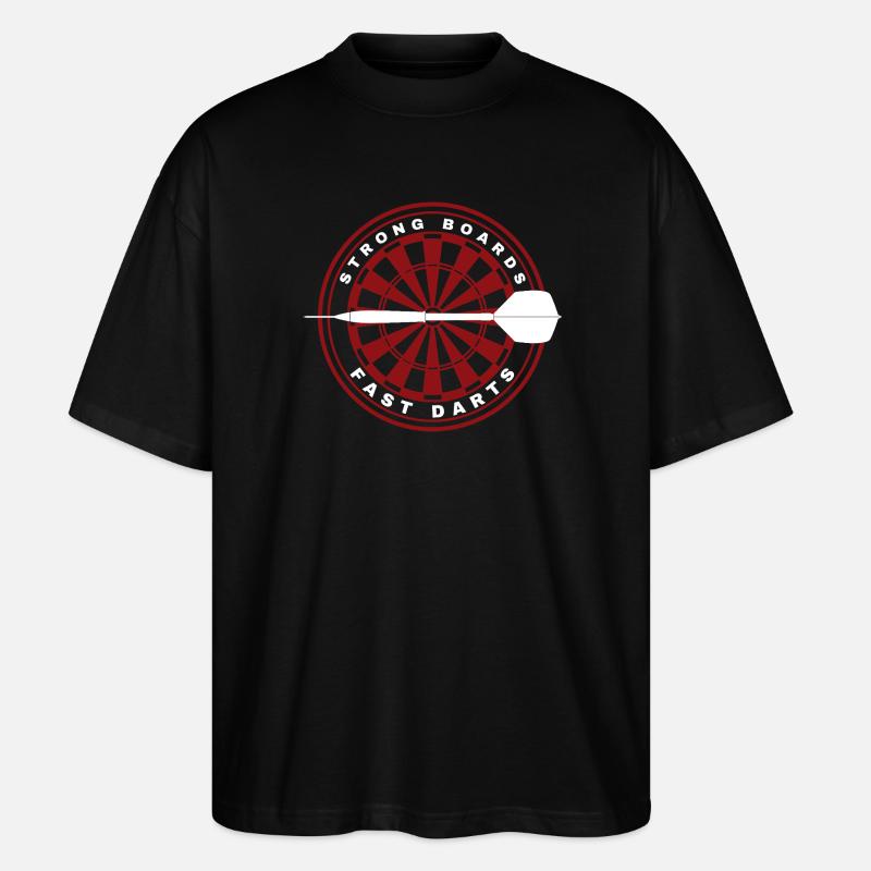 FLÉCHETTES, PLANCHES SOLIDES ET FLÉCHETTES RAPIDES - T-shirt bio Blaster 2.0 coupe oversize Stanley/Stella Unisexe - noir