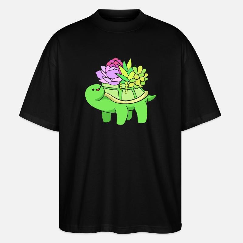 Plante Cactus Cactus - T-shirt bio Blaster 2.0 coupe oversize Stanley/Stella Unisexe - noir