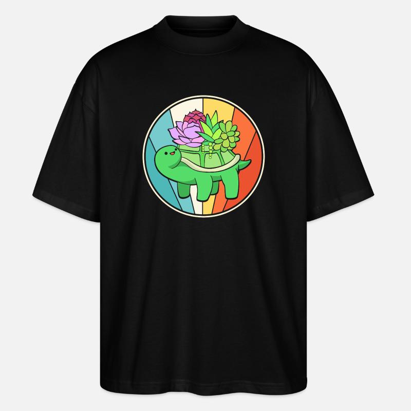 Cactus Plante Cactus - T-shirt bio Blaster 2.0 coupe oversize Stanley/Stella Unisexe - noir