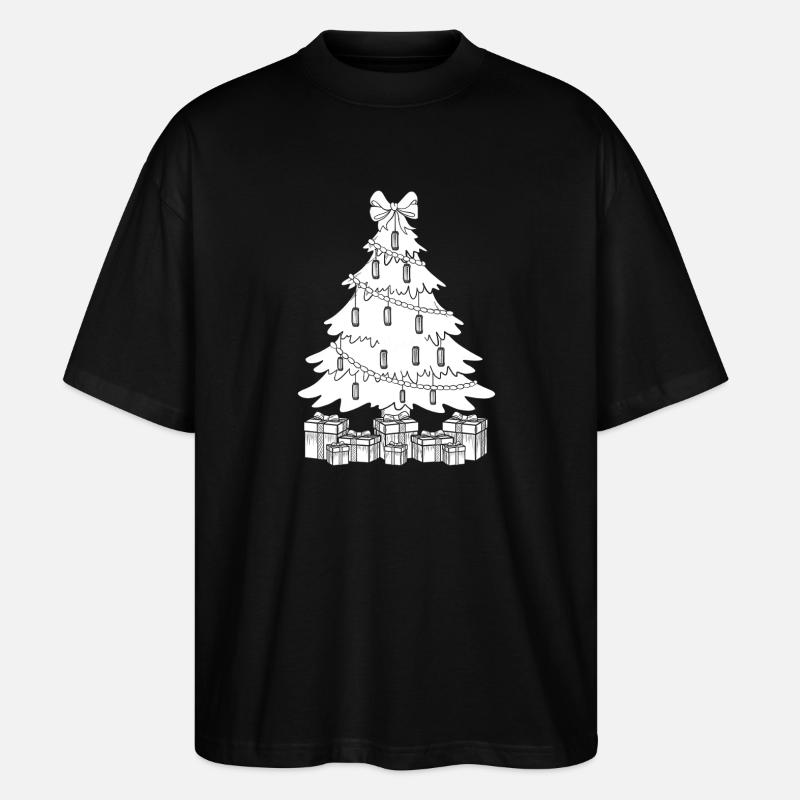 Harmonica Musican Sapin de Noël Harmonica - T-shirt bio Blaster 2.0 coupe oversize Stanley/Stella Unisexe - noir