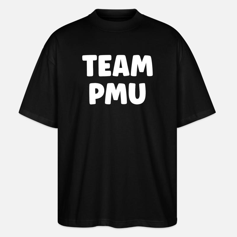 Pmu - Stanley/Stella Oversized Unisex Bio T-Shirt Blaster 2.0 - Schwarz