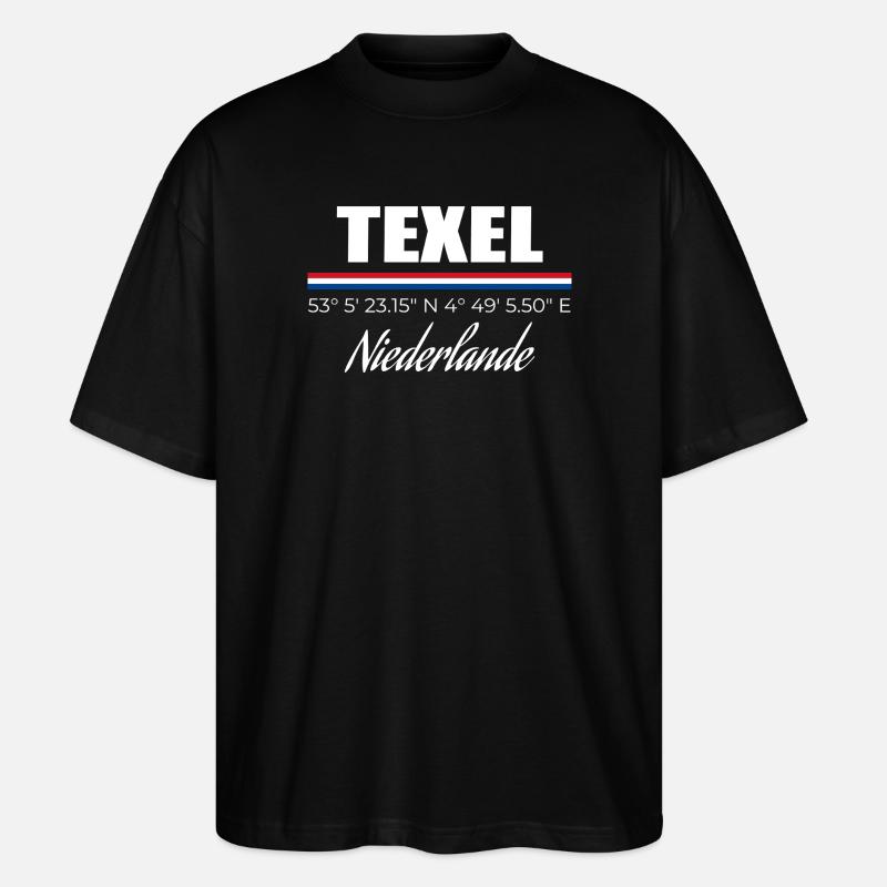 Texel - Stanley/Stella Oversized Unisex Bio T-Shirt Blaster 2.0 - Schwarz