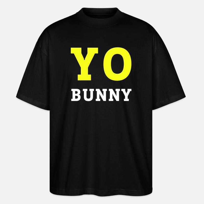 yobun_2 - Stanley/Stella Oversized Unisex Bio T-Shirt Blaster 2.0 - Schwarz