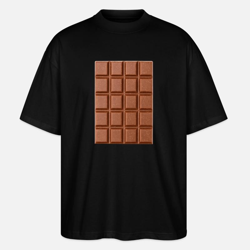 chocolat - T-shirt bio Blaster 2.0 coupe oversize Stanley/Stella Unisexe - noir