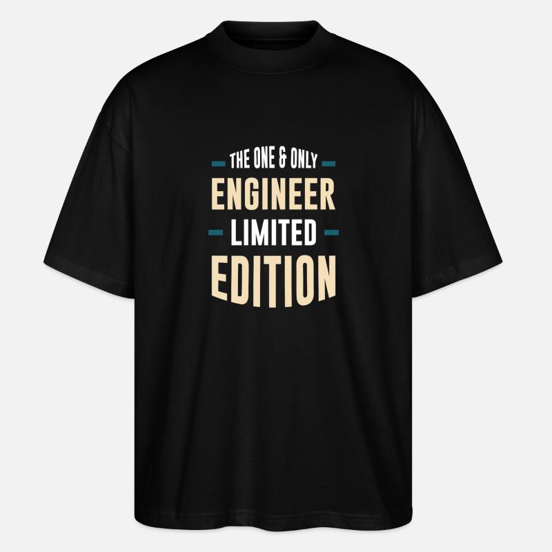 One&Only Engineer Édition Limitée - T-shirt bio Blaster 2.0 coupe oversize Stanley/Stella Unisexe - noir