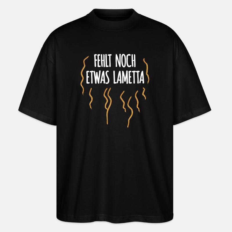 Still missing some tinsel - Stanley/Stella Oversized Unisex Organic T-shirt Blaster 2.0 - black