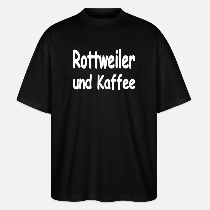 Rottweiler - Stanley/Stella Oversized Unisex Bio T-Shirt Blaster 2.0 - Schwarz