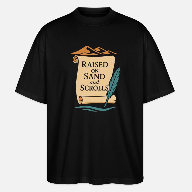 Pharaoh Archaeology in Ancient Egypt - Stanley/Stella Oversized Unisex Organic T-shirt Blaster 2.0 - black