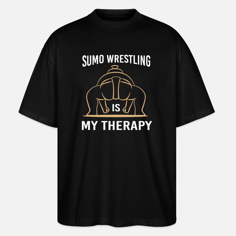Sumo - Stanley/Stella Oversized Unisex Bio T-Shirt Blaster 2.0 - Schwarz