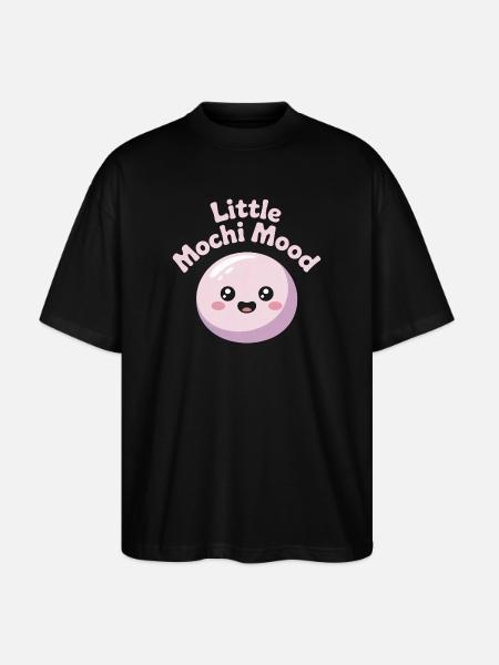 Little Mochi Mood - Stanley/Stella Oversized Unisex Organic T-shirt Blaster 2.0 - black