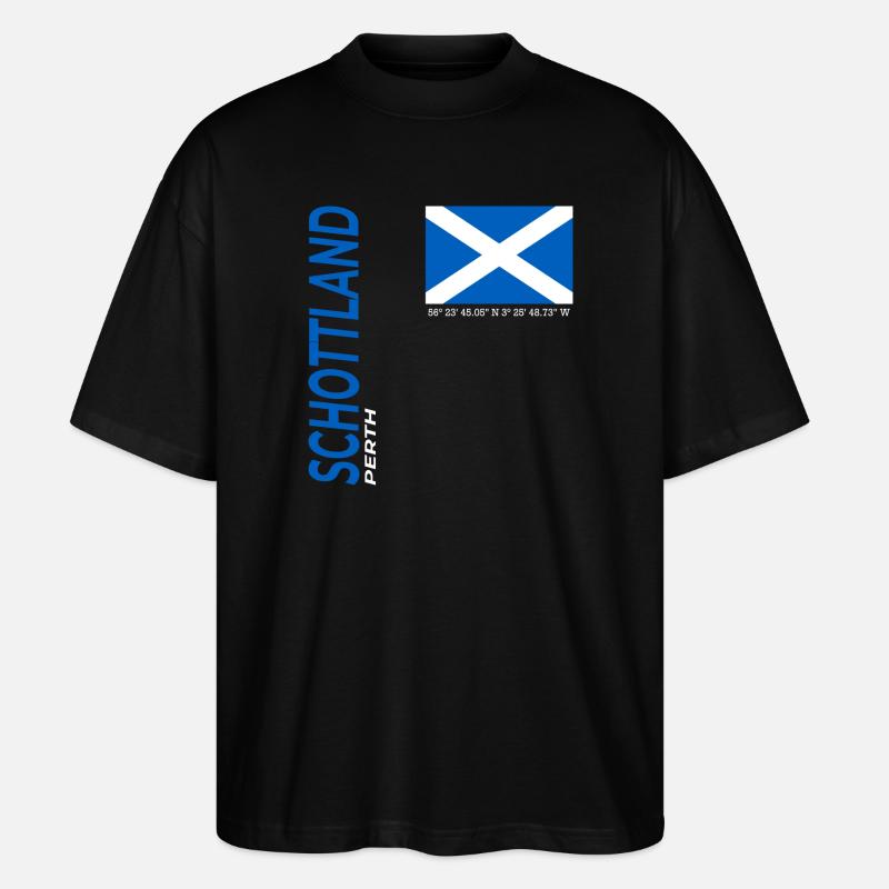 Perth - Stanley/Stella Oversized Unisex Bio T-Shirt Blaster 2.0 - Schwarz