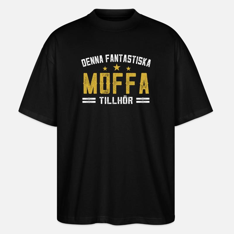 Ce Fantastic Moffa appartient à - T-shirt bio Blaster 2.0 coupe oversize Stanley/Stella Unisexe - noir