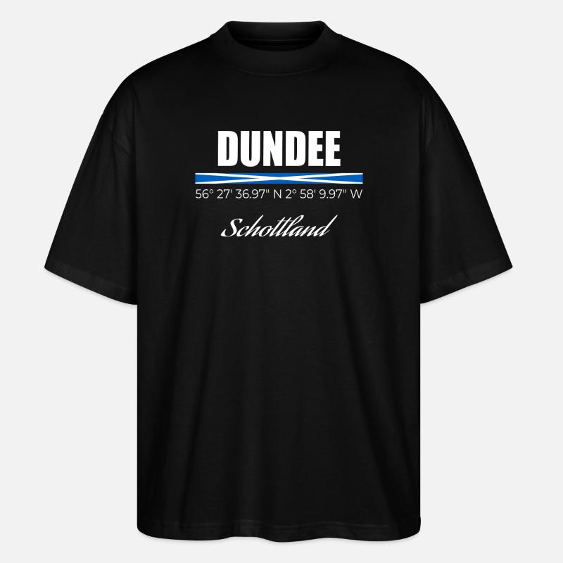 Dundee - T-shirt bio Blaster 2.0 coupe oversize Stanley/Stella Unisexe - noir