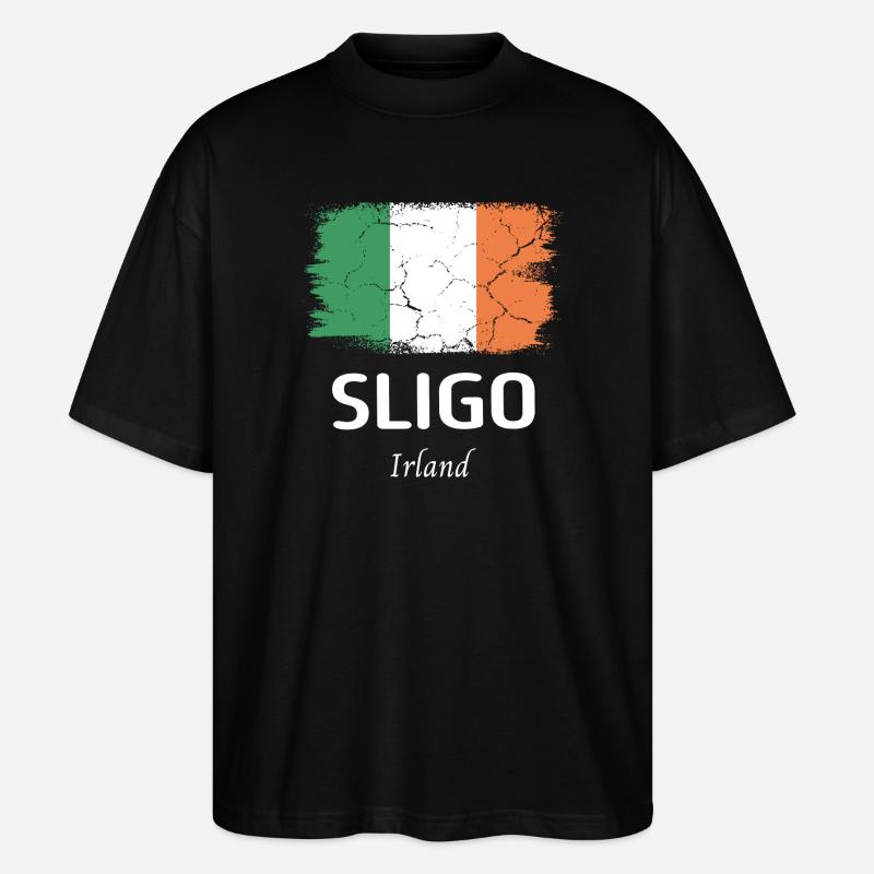 Sligo - Stanley/Stella Oversized Unisex Bio T-Shirt Blaster 2.0 - Schwarz