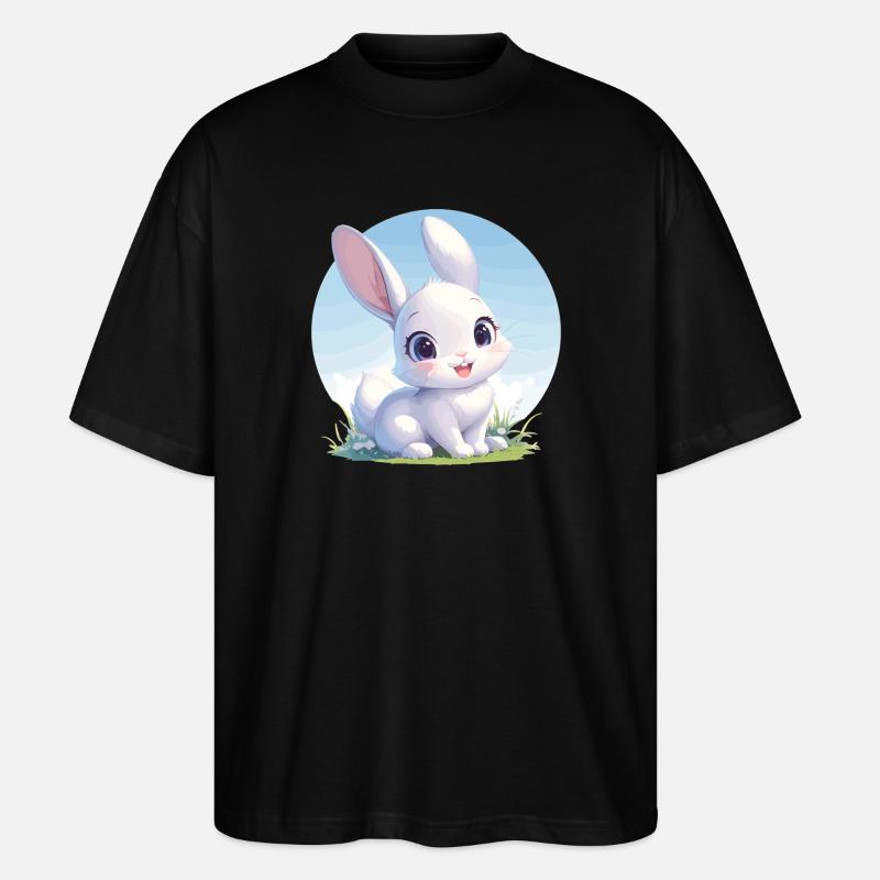 Lapin Lapin - T-shirt bio Blaster 2.0 coupe oversize Stanley/Stella Unisexe - noir