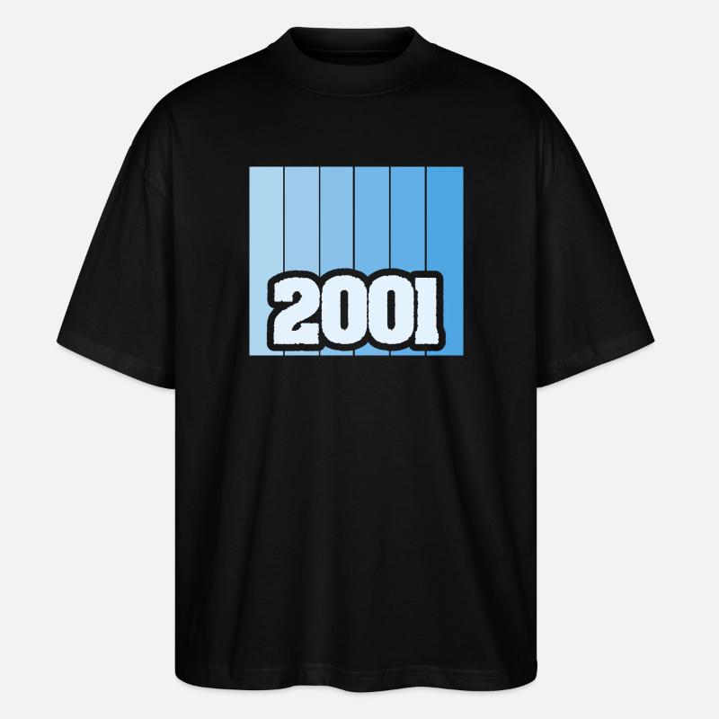 2001 - Stanley/Stella Oversized Unisex Bio T-Shirt Blaster 2.0 - Schwarz