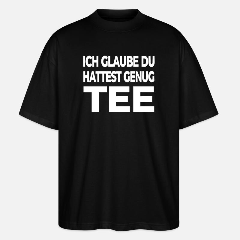 Tee - Stanley/Stella Oversized Unisex Bio T-Shirt Blaster 2.0 - Schwarz