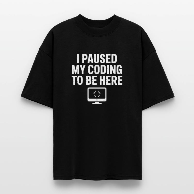 Funny programming quotes and debugging humor Stanley/Stella Oversized Unisex Organic T-shirt Blaster 2.0
