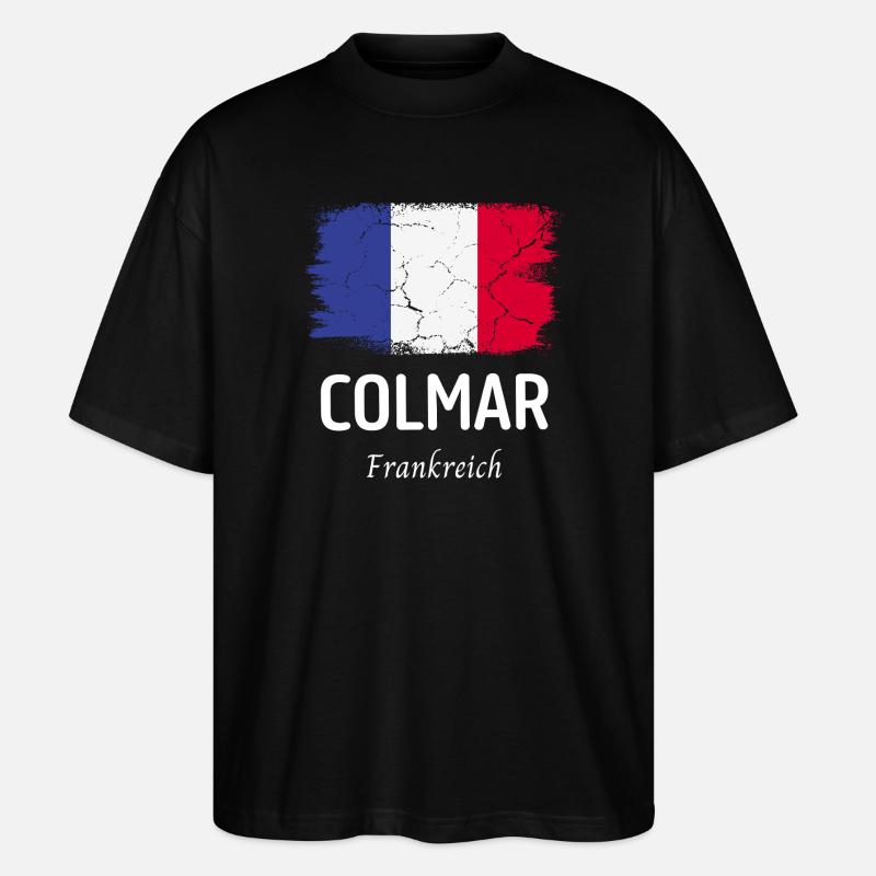 Colmar - Stanley/Stella Oversized Unisex Bio T-Shirt Blaster 2.0 - Schwarz