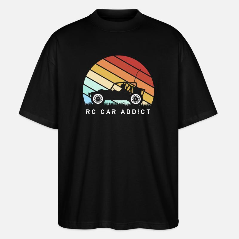 RC Car Spielzeugauto - Stanley/Stella Oversized Unisex Bio T-Shirt Blaster 2.0 - Schwarz