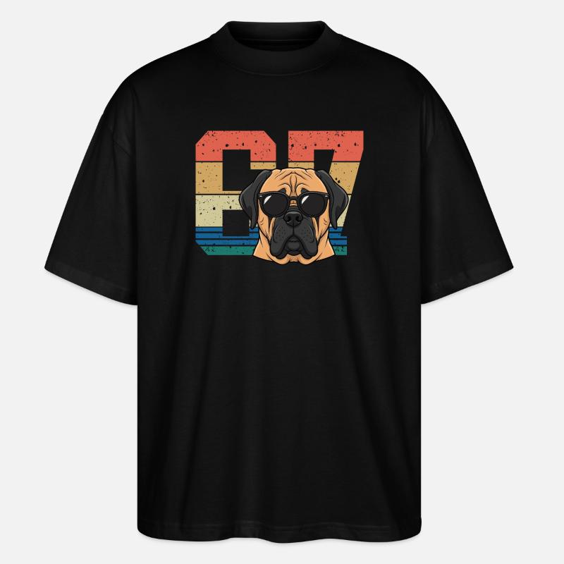 Pride Pup Sunglasses 67 Meme - Stanley/Stella Oversized Unisex Bio T-Shirt Blaster 2.0 - Schwarz