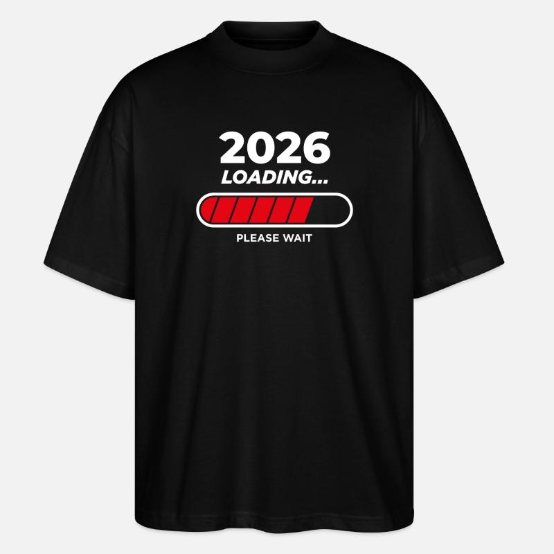 Beladung 2026 - Stanley/Stella Oversized Unisex Bio T-Shirt Blaster 2.0 - Schwarz