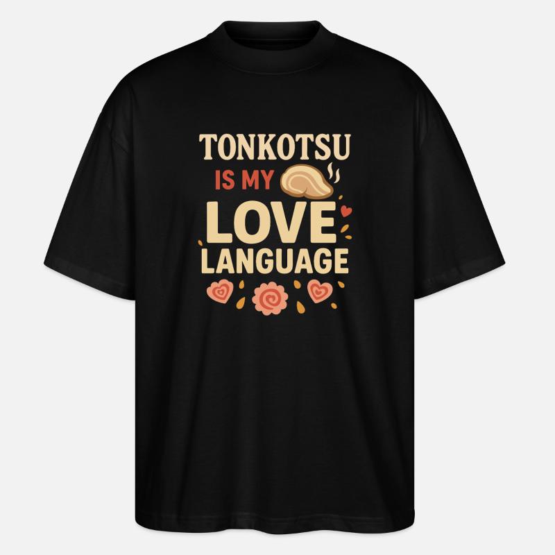 Ramen Bar Real Ramen Bouillon Tonkotsu - T-shirt bio Blaster 2.0 coupe oversize Stanley/Stella Unisexe - noir