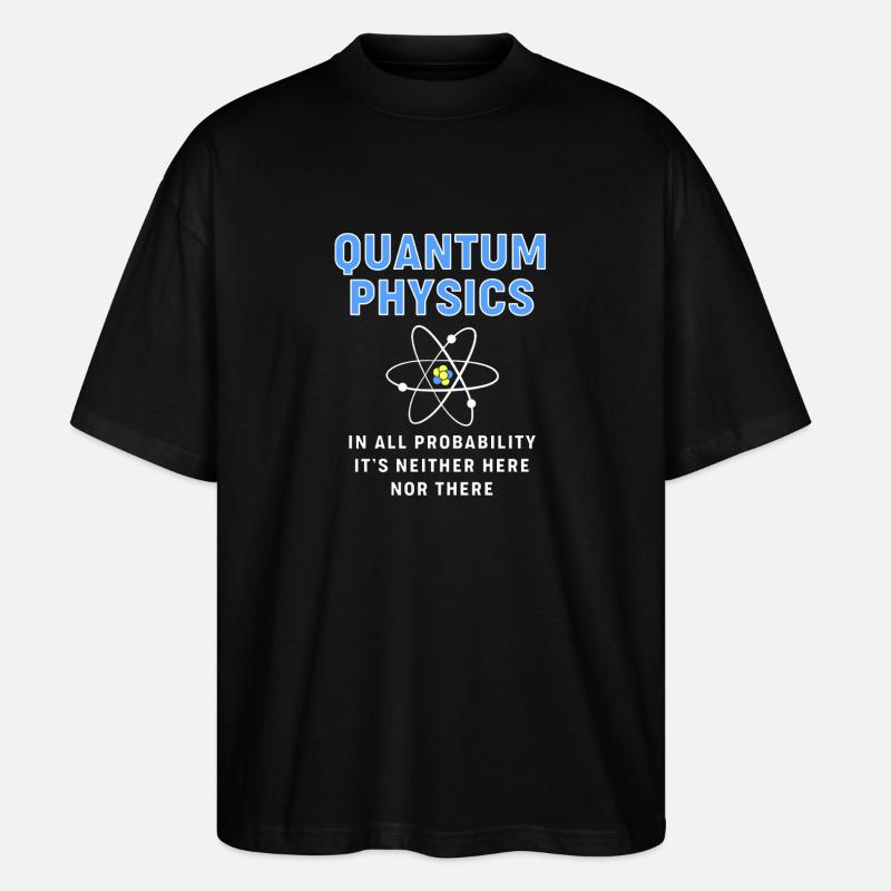 Physique quantique physique quantique - T-shirt bio Blaster 2.0 coupe oversize Stanley/Stella Unisexe - noir