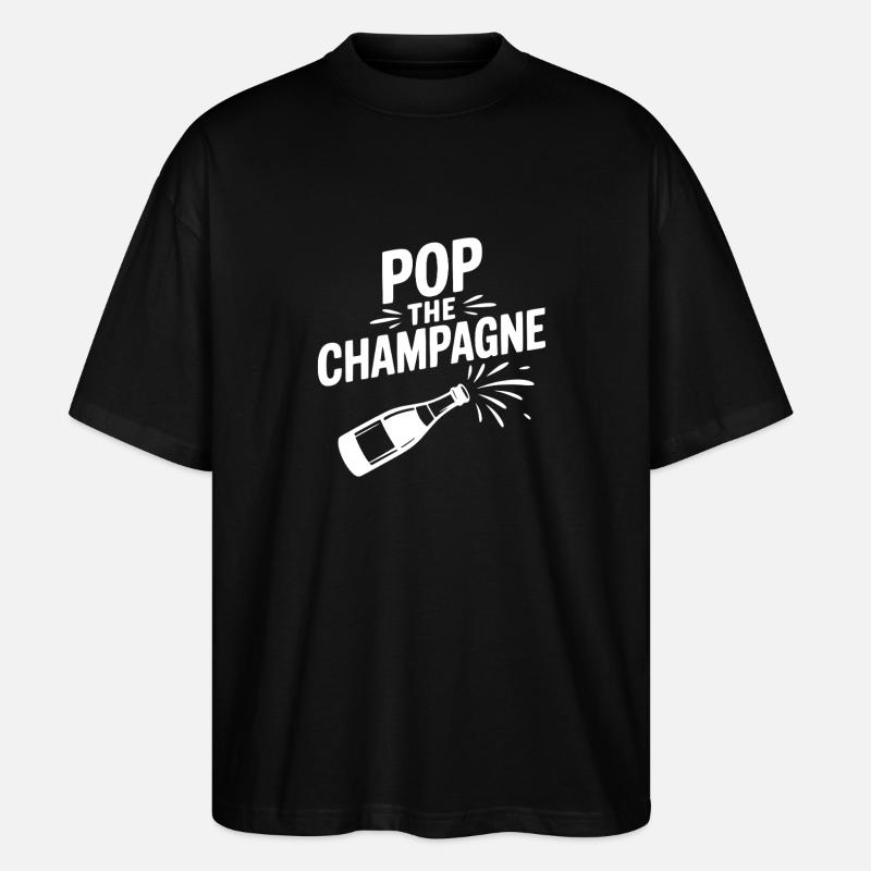 Faites éclater le - T-shirt bio Blaster 2.0 coupe oversize Stanley/Stella Unisexe - noir