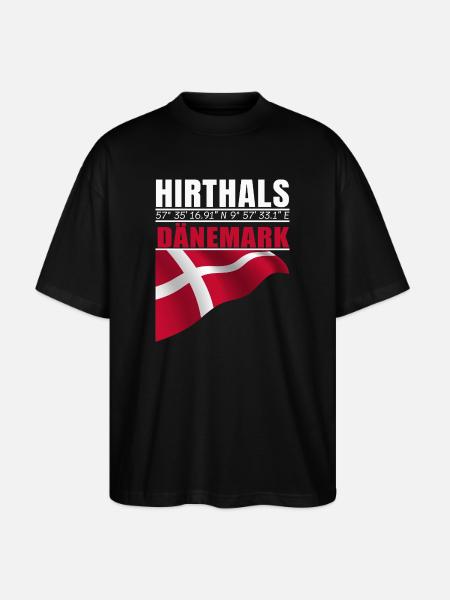 Hirthals - Stanley/Stella Oversized Unisex Organic T-shirt Blaster 2.0 - black