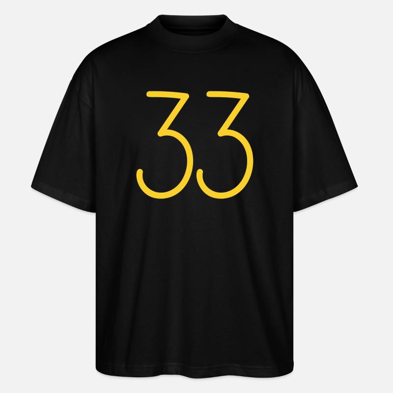 33 - T-shirt bio Blaster 2.0 coupe oversize Stanley/Stella Unisexe - noir