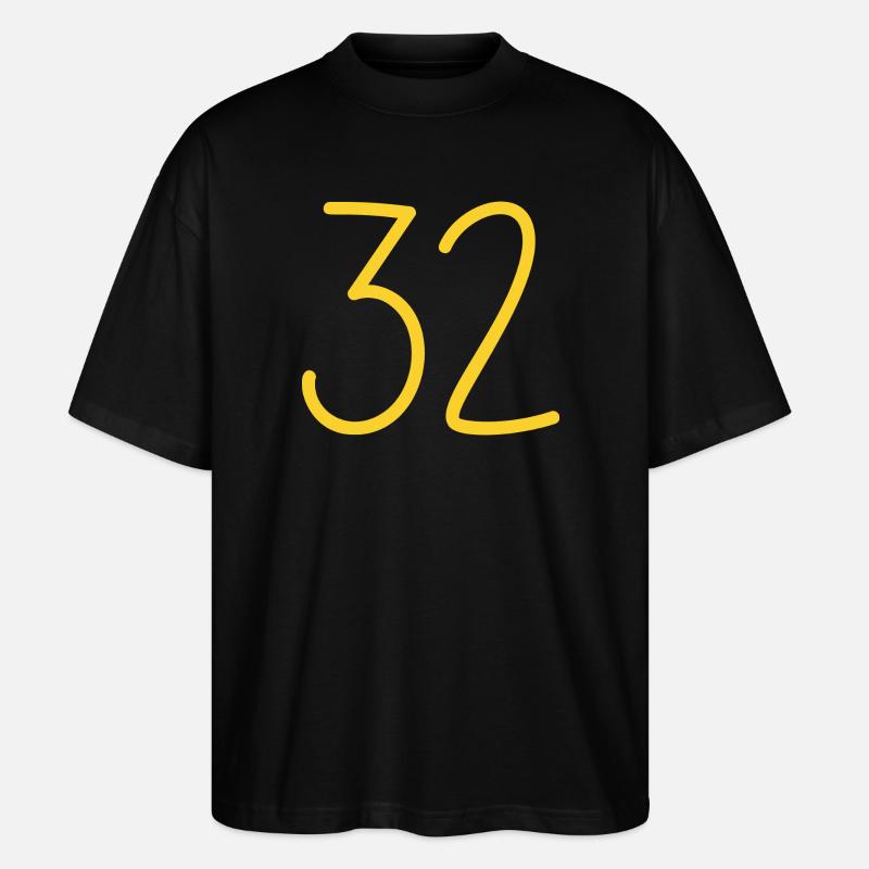 32 - Stanley/Stella Oversized Unisex Bio T-Shirt Blaster 2.0 - Schwarz