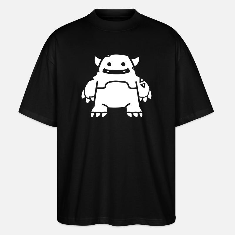 Golem - Stanley/Stella Oversized Unisex Organic T-shirt Blaster 2.0 - black