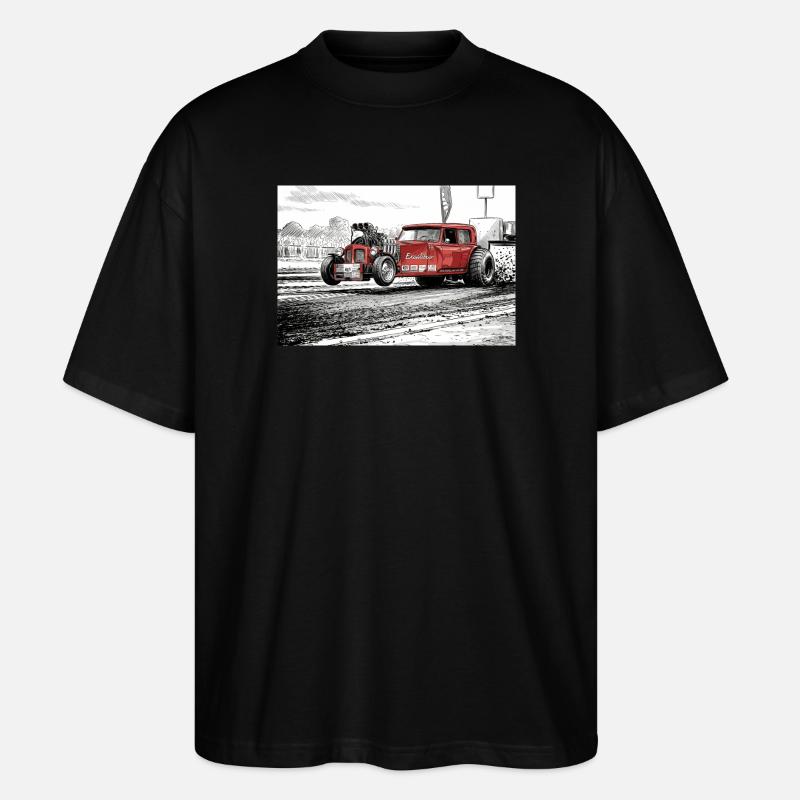 Excalibur - Stanley/Stella Oversized Unisex Bio T-Shirt Blaster 2.0 - Schwarz