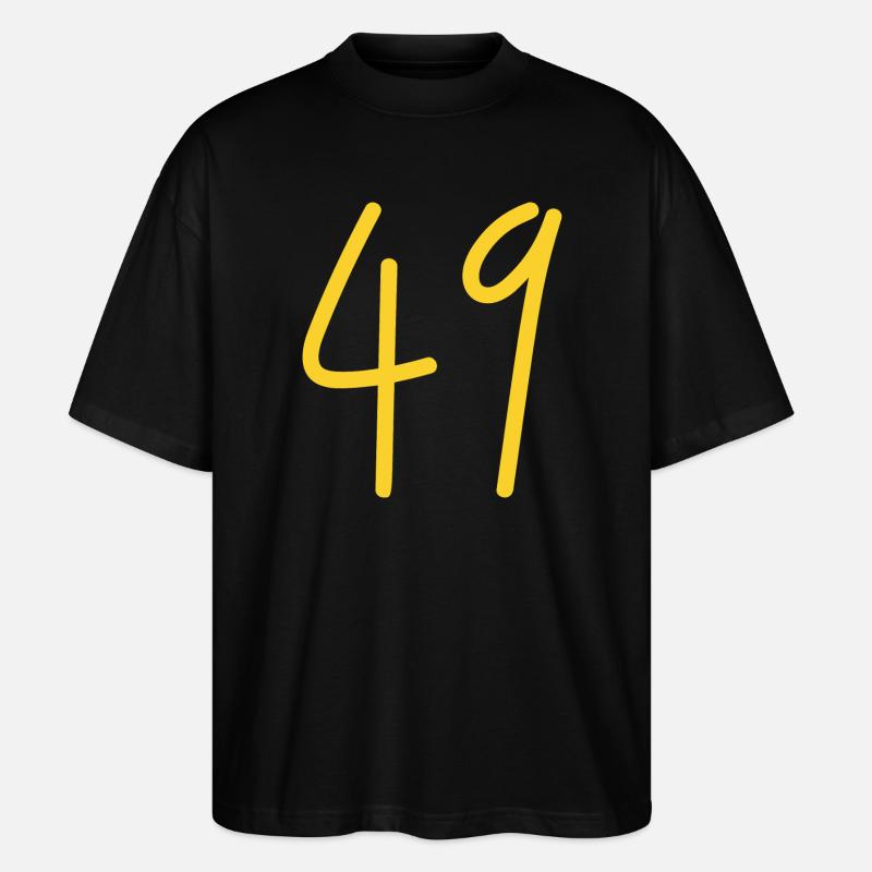 49 - Stanley/Stella Oversized Unisex Bio T-Shirt Blaster 2.0 - Schwarz