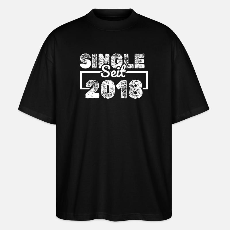 2018 2018 - Stanley/Stella Oversized Unisex Bio T-Shirt Blaster 2.0 - Schwarz