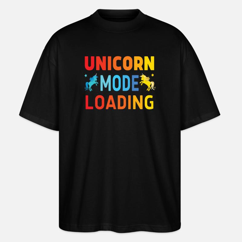 Unicorn mode loading - Stanley/Stella Oversized Unisex Bio T-Shirt Blaster 2.0 - Schwarz